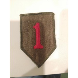 1st Infantry Division embroidered patch US Army "The Big Red 1"