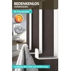 4smile Door Hooks for Hanging, Set of 6 - White