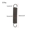 sourcing map 5Pcs Extended Tension Spring Wire Dia 0.04", OD