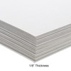Accent Design Paper Accents Chipboard 8.5"x11" 1X Heavy 50pt White