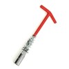 MAXPERKX Spark Plug T-Handle Flexible Spring Swivel Wrench Removal Handle
