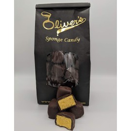 Oliver's Sponge Candy - Dark Chocolate, 1 pound