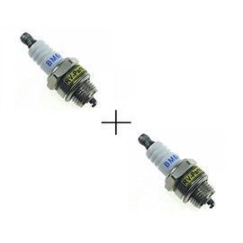 Pocketbike Zündkerzen Set BM6A Pocket Bike - Dirt Bike - Mini Quad 2 Takt Motor 49ccm Kinder Motorrad Pocket Bike Zündkerze 2er Set
