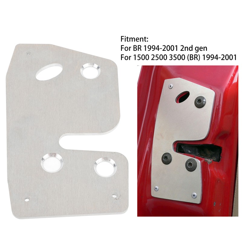 Door Latch Repair Reinforcement Plate 926‑264 Front Left Driver Side