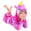 WPJSONECORN Kids Unicorn Onesie Animal Pajamas Cosplay Costume Sleepwear