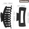 MCSWSEE Juego de 8 Pinzas para Cabello de Mujer, Accesorios