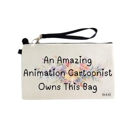 Gifts or Presents for Animation Cartoonists, an Amazing Animation Cartoonist Owns This Bag, Cosmetic Bags, Pencil Case - cb931