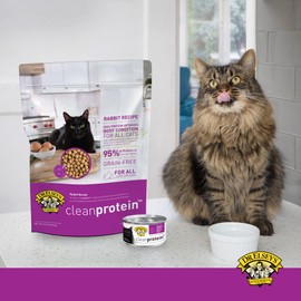 Dr. Elsey's cleanprotein Original Rabbit & Turkey Recipe Wet Cat Food, (Pack of 24), 2.75oz Cans