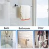 JiePai Suction Cup Towel Bar 24 Inch,Removable Modern Vacuum Suction