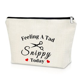 Sazuwu Hairdresser Gifts for Women Makeup Bag Hair Stylist Gifts for Salon Beautician Gifts for Stylist Cosmetic Bag Hair Stylist Appreciation Gifts Birthday Christmas Graduation Gifts