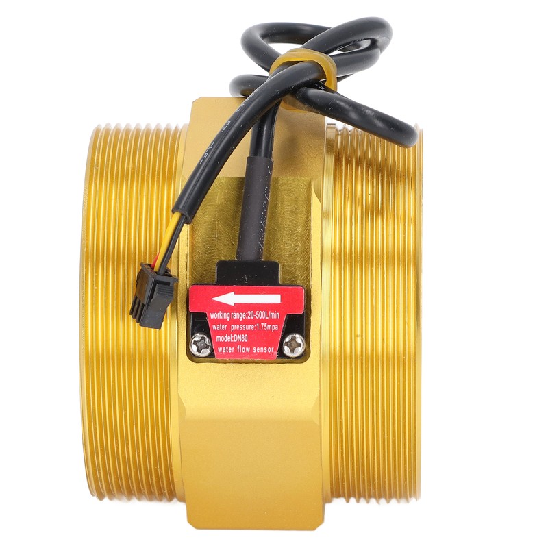 Water Flow Sensor 3in Turbine Flowmeter Induction Switch for Irrigation