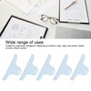 10pcs Metal Binder Clip Iron Large Binder Clip Strong Clamping