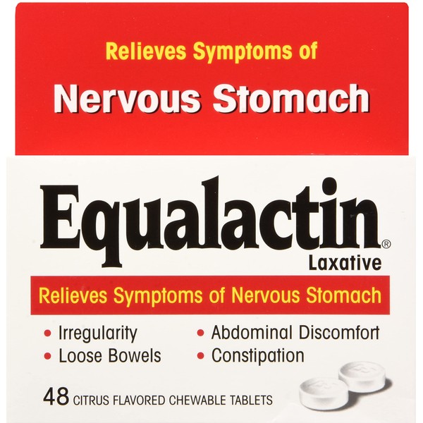 Equalactin Chewable Tablets 48 Tablets (Pack of 4)