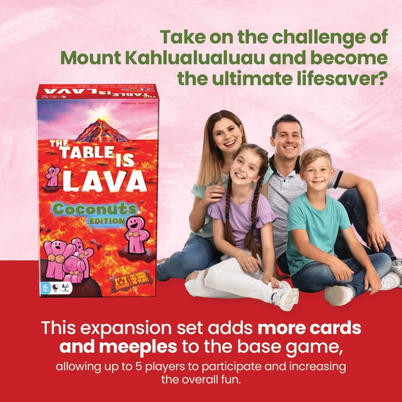 R&R Games Table is Lava, Coconuts Edition (Expansion)