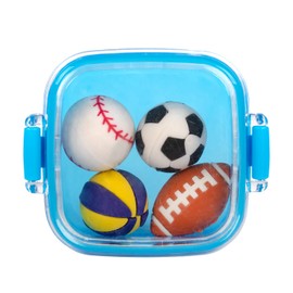 Idena 20110 Eraser in Box, 4 Balls