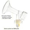 Nenesupply Pump Parts with 19mm Flanges Compatible with Medela Breastpump