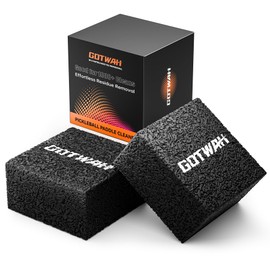 GOTWAH 2-Pack Pickleball Paddle Eraser for Raw Carbon Fiber Paddles,Fast & Easy Pickleball Racket Rubber Eraser to Ball Residue, Stains, Minor Scratches for Restore Paddle Grit & Spin