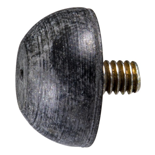 Unbranded #8-32 x 5/8" Rubber Coarse Thread Male Spherical Bumper