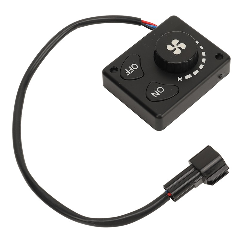 DC12V 24V Parking Heater Controller Knob Switch 3 Pins Port