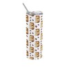 Purely Home Coffee Beans Travel Flask - Novelty Gift for