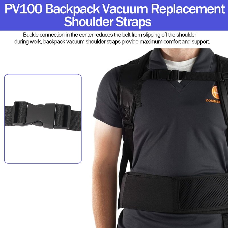 BZTT Backpack Vacuum Cleaner Straps Replacement Proteam Vacuum Cleaner Straps,