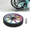 Aluminum Alloy Folding Bike Easy Wheel 82mm Widened Bearing Easy