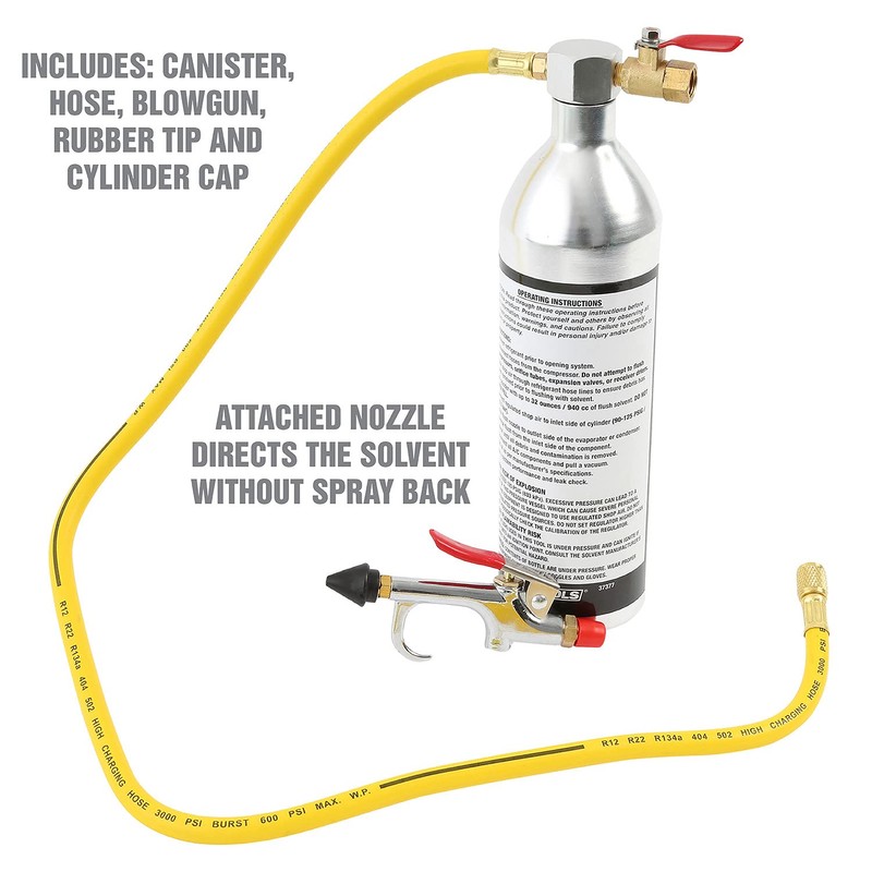 OEMTOOLS 37377 AC System Flush Kit, Cleaning The Air Conditioner