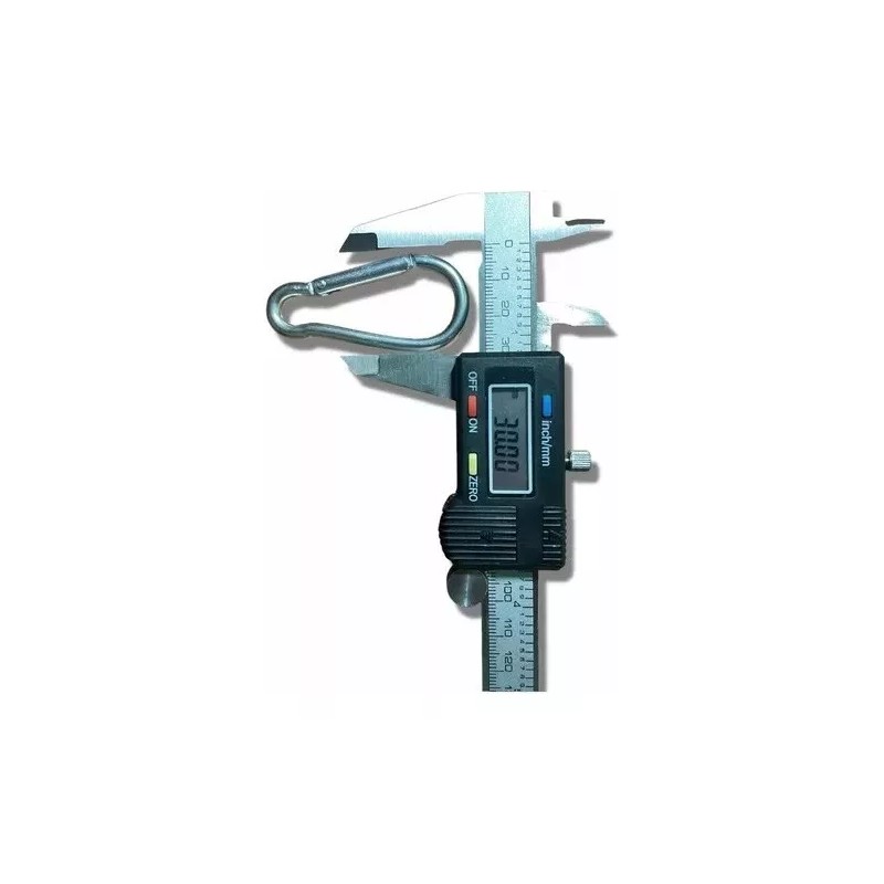 Estuchelandia Bandola Gancho Mosqueton Aluminio Camping Llavero 2 Piezas