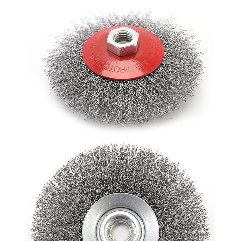 CENPEK 3pcs M14 Cup Twisted Knot Steel Crimp Wire Wheel