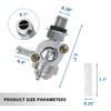 Generator Fuel Tank Shut Off Valve M10X1.25mm for Champion 28-1783-V，310574GS