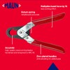 Maun 5649-200 Olive Cutter Plier Type Tool 15 mm |