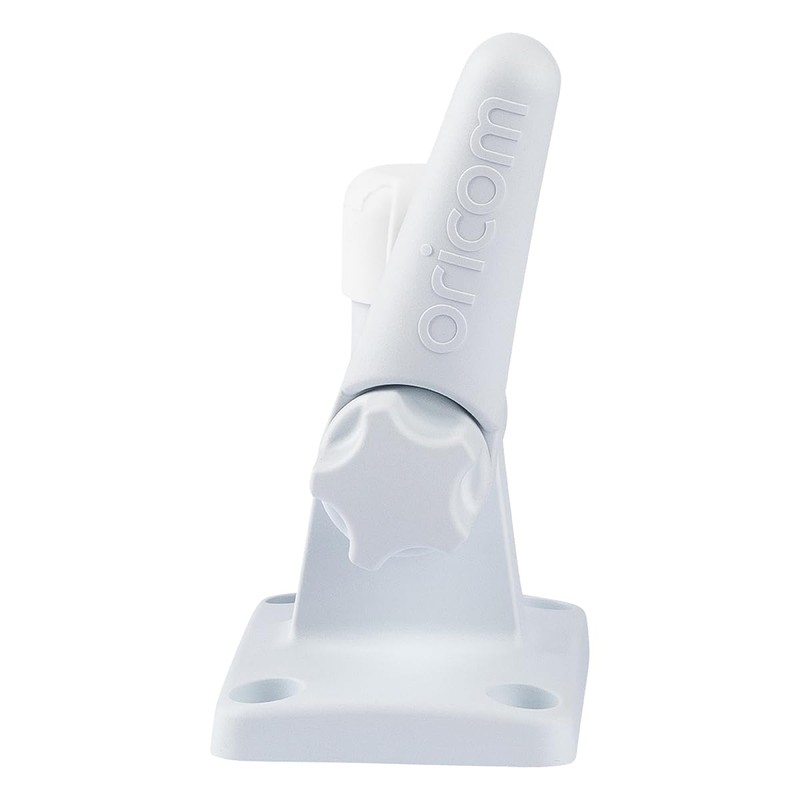 Oricom Marine Single Swivel Rectangular Antenna Base and Lead for