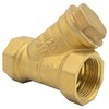 Y Strainer 3/4 Brass Sediment Filter Attachment Water Filter with