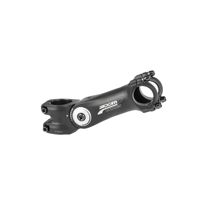 Zoom Adjustable Stem Ahead - Black, 125/90 mm