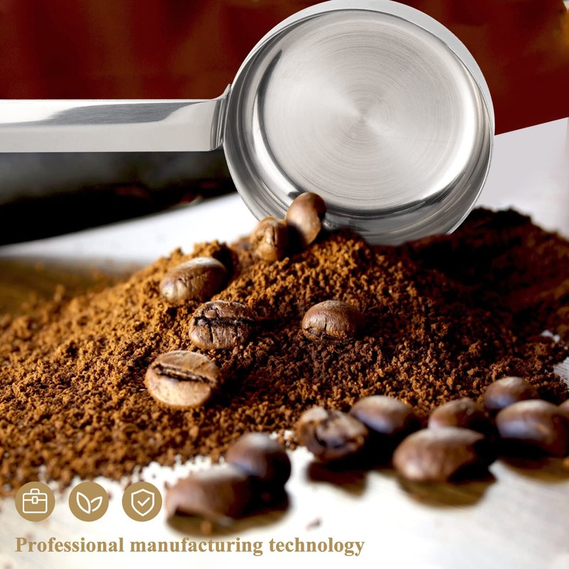 DOITOOL Stainless Steel Flat Sauce Ladle: 2 Pieces Pizza Sauce