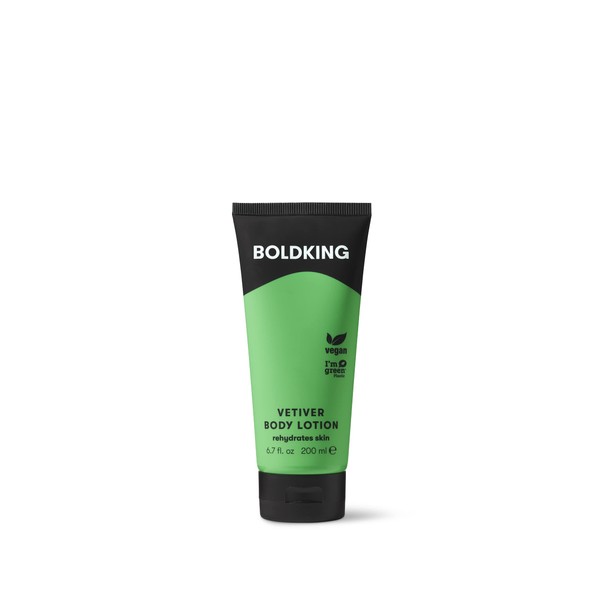 Boldking Body Lotion - Vetiver - All Skin Types - For Men - 200 ml