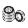 Kozelo 4pcs FR8-2RS Flanged Ball Bearing - (1/2 x 1-1/8