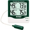 Extech 445713 Big Digit Indoor Outdoor Hygro-Thermometer - Large LCD,