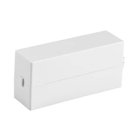 SagaSave Nail Drill Bits Holder Nail Organizer Box 30 Holes Dustproof Bit Organizer Case Nail Tool Display Case White for Home and Nail Art Salons