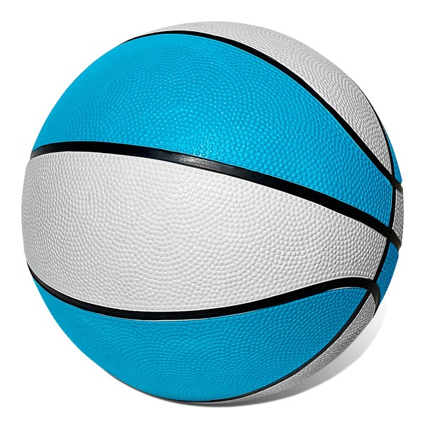 Botabee Regulation Size Swimming Pool Basketball | Blue Basketball for Swimming Pool Basketball Hoops & Pool Games | Regulation Size, Waterproof Basketball for Ages 12+ (Size 6, 9" Diameter)
