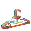 EDGO Kids Hanger Deluxe Quality Strong Hanger Bar Notches Cascading