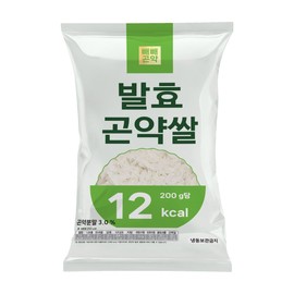 빼빼곤약 발효곤약쌀 200g 1팩 곤약과 발효의 효능을 하나로 Paeppaekonyak Fermented Konjac Rice 200g 1 Pack - The Benefits of Konjac and Fermentation in One