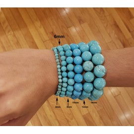 LTC Designs Multi-Pastel Colored Dyed Cultured Freshwater (5.5-6mm) Potato-shaped Pearl Stretch Bracelet with Alternating Austrian Crystals, 7" for Men,and Women, Stacking Bracelets