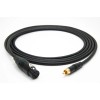 Mogami 3080 AES to SPDIF Black Cable 110 Ohm | Neutrik RCA | XLR Female, 35 Ft.