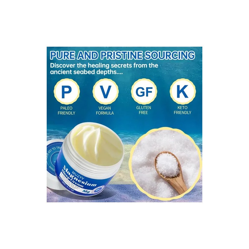 Crema Corporal Magnesio + Relajación Rutina Nocturna | 90g Neutra