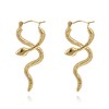 Joo&Rind Gold Hoop Earrings, Golden Earrings for Women, Huggie Hoop