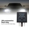HaeKap 3-Pin 12V Flasher Relay Fix Light LED Lamp Turn