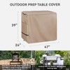 Wnanan Outdoor Dining Cart Cover - Heavy Duty Waterproof Cover
