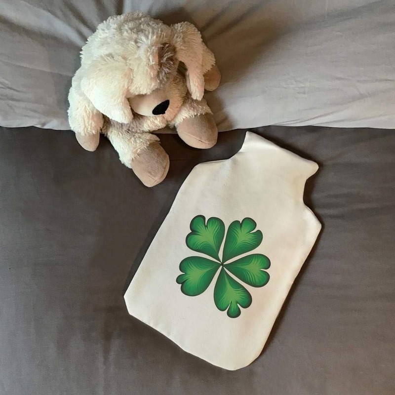 'Irish Shamrock' Hot Water Bottle Cover (HW00033015)