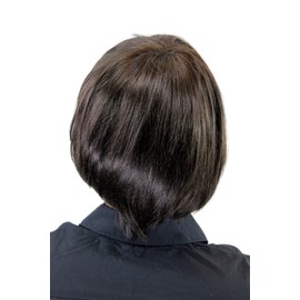 WIG ME UP ® GFW895-4 Man Men Quality Wig long Rock Indie Star long full dense voluminous parted fringe parting youthful young look dark brown 8"